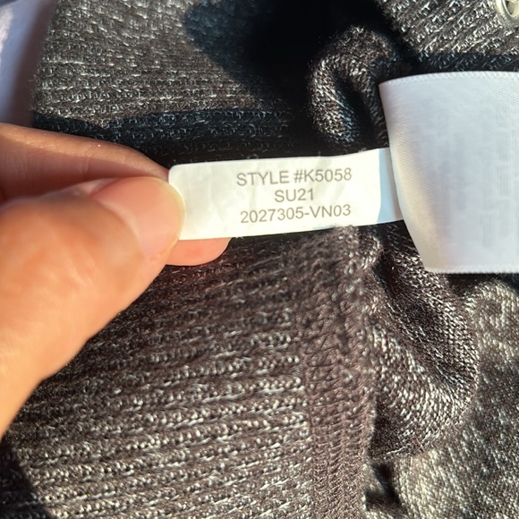 Super soft J Crew Factory Marled Sweatpant in Signature Cozy Yarn in black - Picture 12 of 14